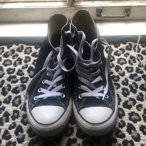 Black High Top Converse